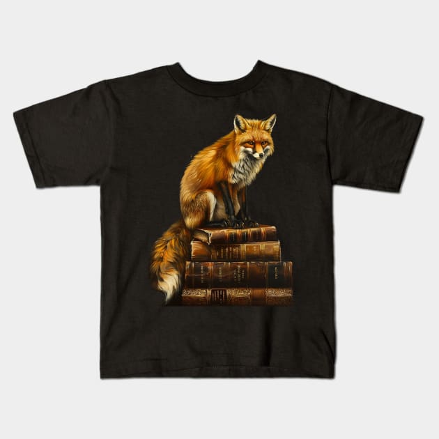 Implicit Fox Whispers Kids T-Shirt by Gorilla Animal